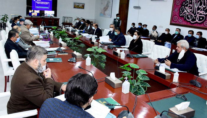 Finance Minister virtually chairs ECC meeting. –Radio Pakistan