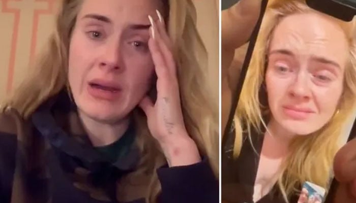 Penggemar sedih Adele FaceTimes setelah membatalkan konser Las Vegas