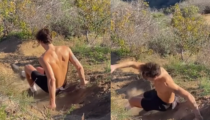Shawn Mendes falls while hiking: I guess thats what I get