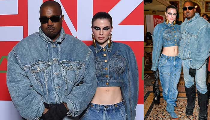 Kanye West dan Julia Fox mencuri perhatian di acara Paris Fashion Week