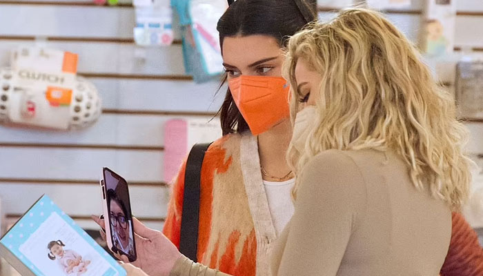 Kendall Jenner, Khloe Kardashian shop baby girl items for pregnant Kylie Jenner