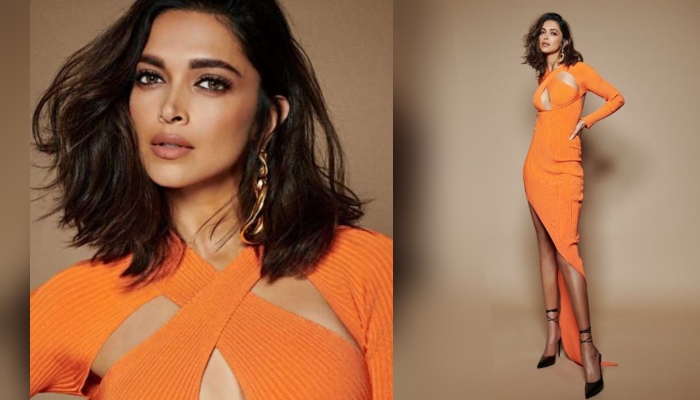 ‘Gehraiyaan’ promotions: Deepika Padukone sets internet ablaze in orange cut-out dress