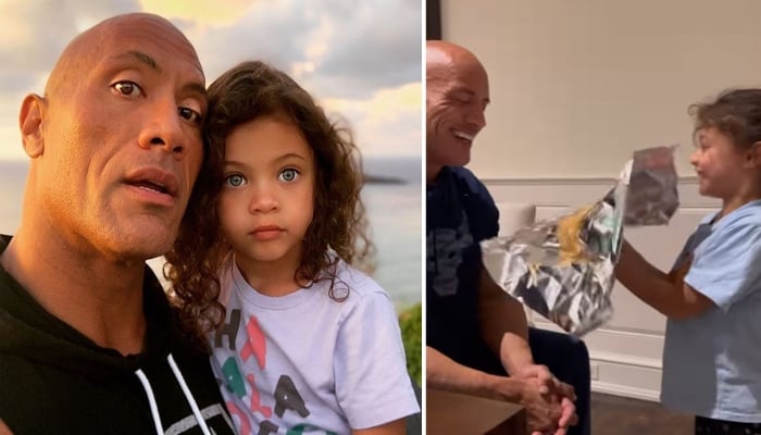 Dwayne ‘The Rock’ Johnson’s daughter surprises him with adorable prank, watch