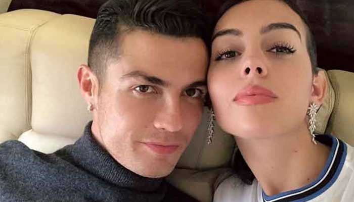 Cristiano Ronaldo shows off his chiselled abs to tease pregnant girlfriend Georgina Rodriguez