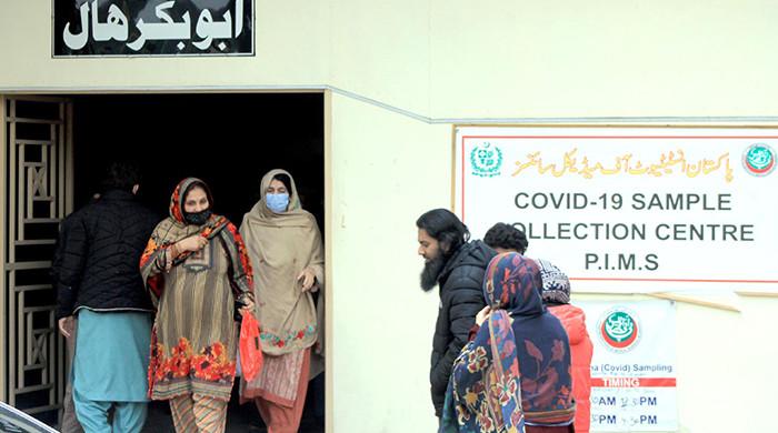 Pakistan's coronavirus positivity rate over 10% for sixth consecutive day
