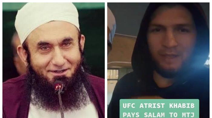 Watch: UFC great Khabib Nurmagomedov sends his 'salaam' to Maulana Tariq Jameel