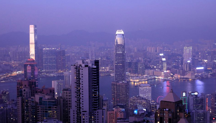 Hong Kong skyline is pictured from Victoria Peak in Hong Kong, China January 2, 2020. — Reuters