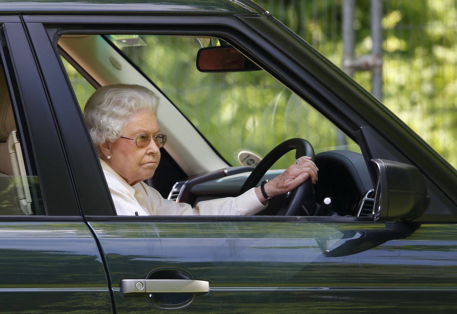 Queen snapped driving in Norfolk in emotional visit ahead of Platinum Jubilee