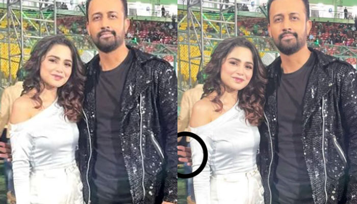 Atif Aslam dubbed true gentleman after PSL 7 photo with Aima Baig: Heres Why