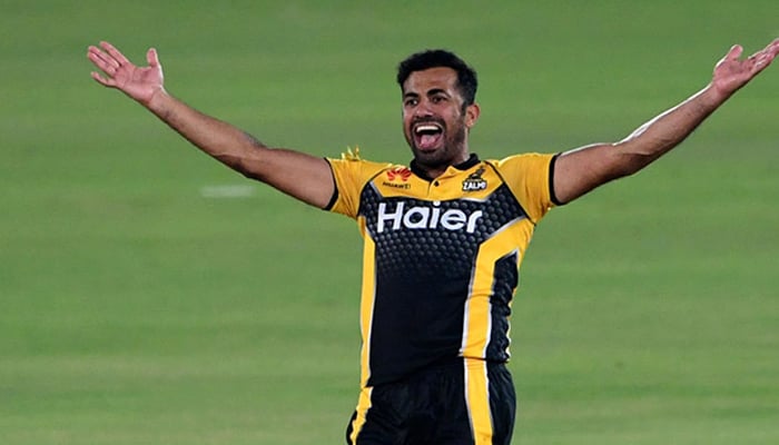 Peshawar Zalmi skipper Wahab Riaz. — Twitter/File