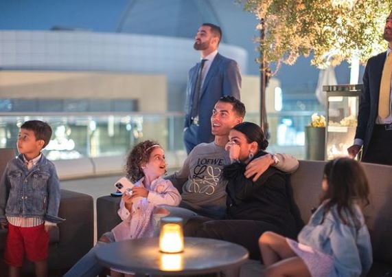 Photos: Cristiano Ronaldo lights up Dubai for pregnant ladylove Georgina Rodriguez
