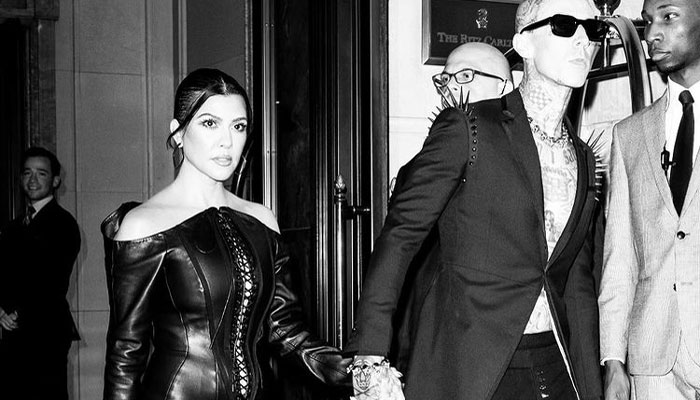Kourtney Kardashian shares throwback photos with Travis Barker before they were a couple