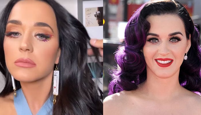 Katy Perry pairs bold make-up with Covid-19 test jewellery for ‘SNL’: see pics