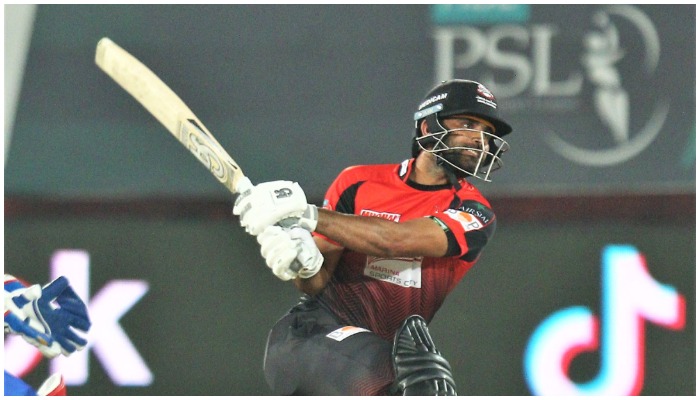 Flamboyant batter Fakhar Zamans ton led the Lahore Qalandars to a six-wicket victory against Karachi Kings on Sunday — PCB