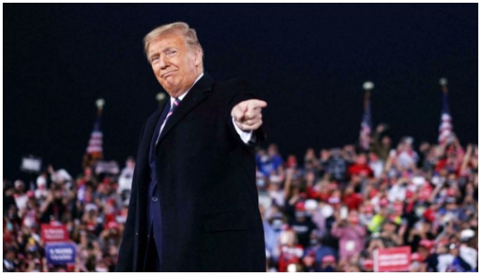 Former US president Donald Trump, pictured at a Pittsburgh campaign rally in September 2020, remains a hero to the millions of disaffected new voters he brought to the Republican cause in 2016 — Mandel Ngan/ AFP