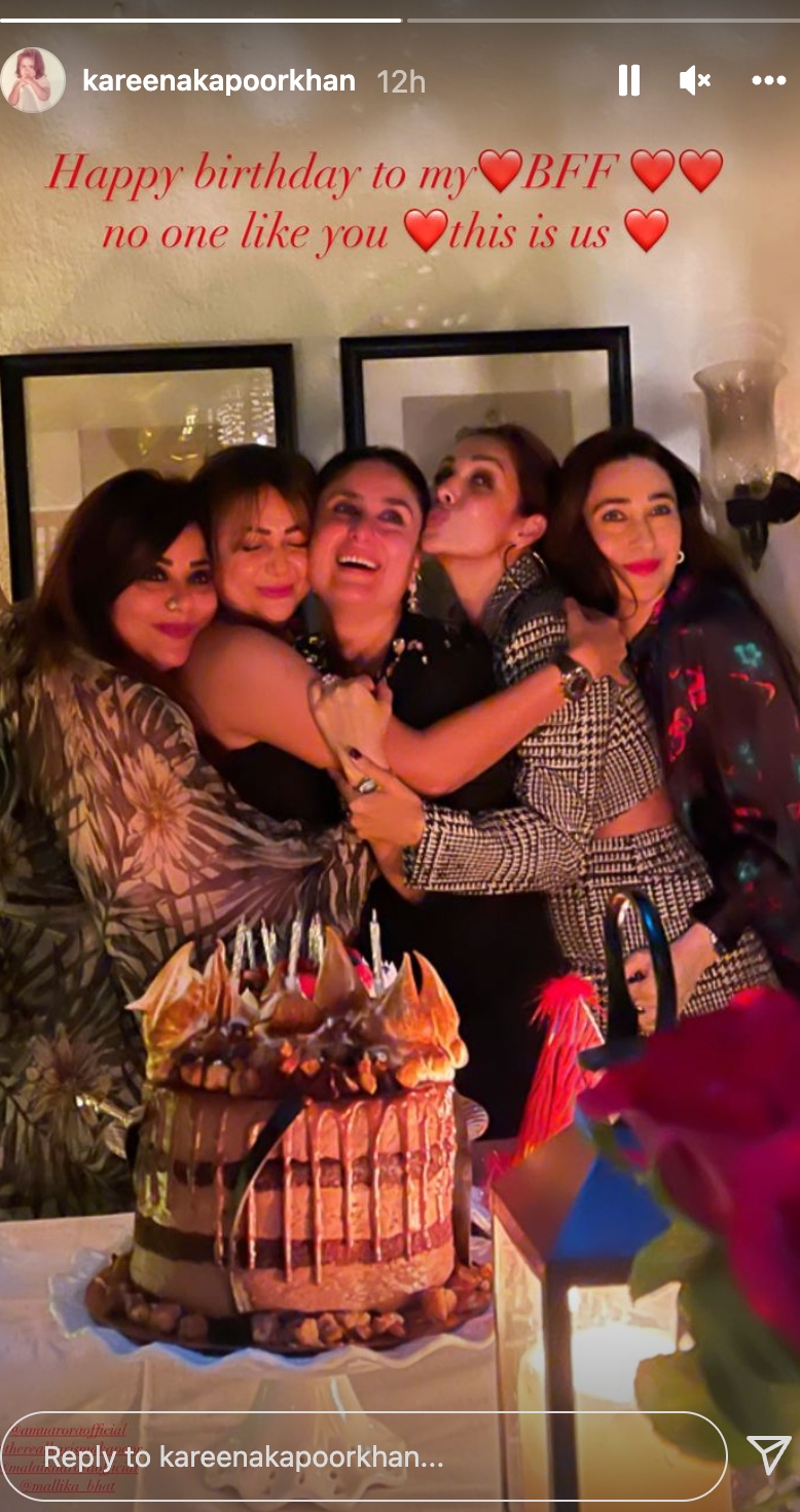 Kareena Kapoor pens adorable birthday wish for BFF Amrita Arora, ‘no one like you’