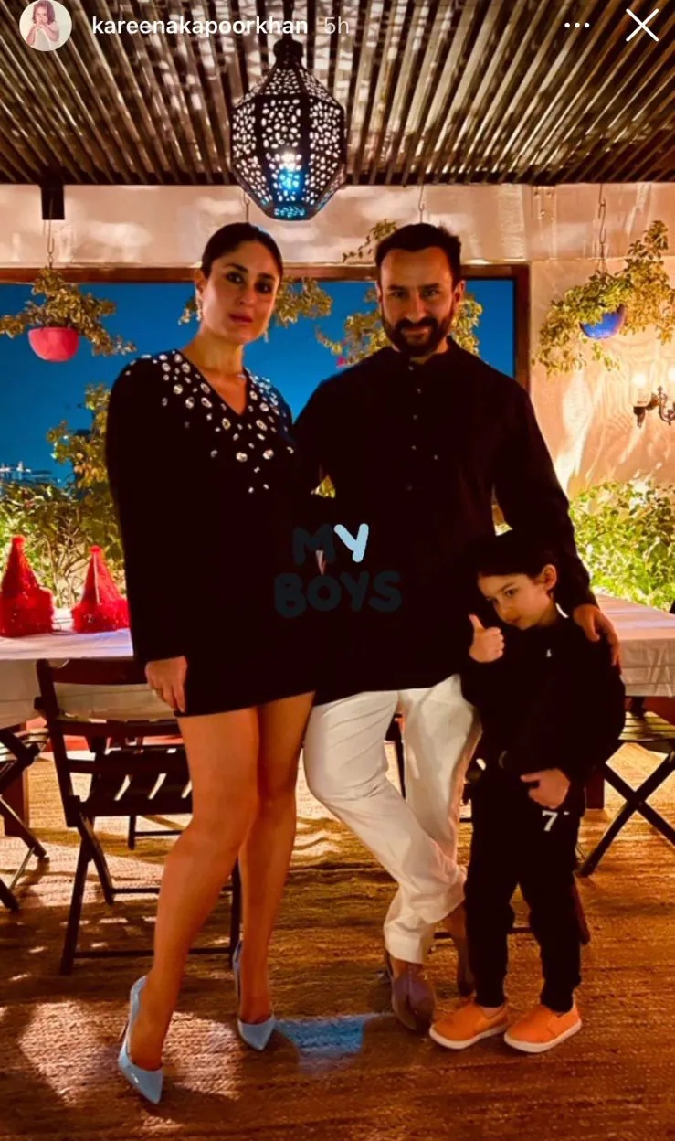 Kareena Kapoor, Saif Ali Khan steal the spotlight in black outfits: See pic