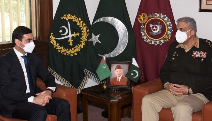 COAS Gen Bajwa memanggil menteri luar negeri Turkmenistan
