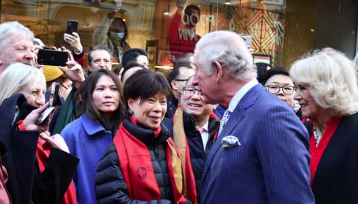 Prince Charles and Duchess Camilla visit London&#39;s Chinatown