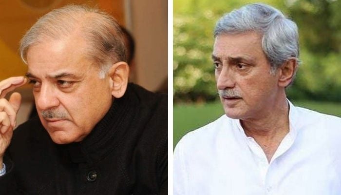 Shehbaz Sharif, the Leader of the Opposition in the National Assembly (left) Jahangir Tareen, the leader of the Pakistan Tehreek-e-Insaf (Right). Geo.tv/file