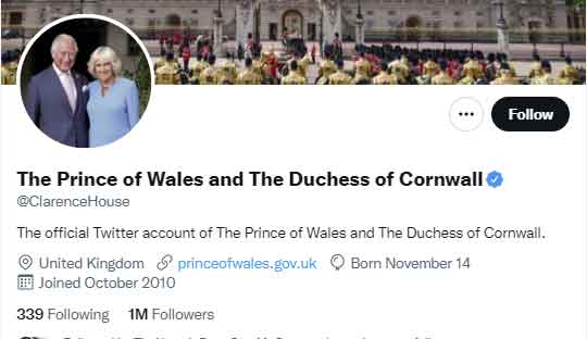 Prince Charles and Duchess Camilla hit new milestone