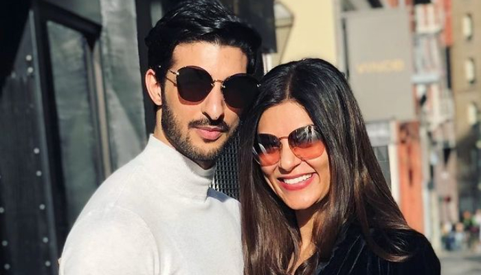 Sushmita Sen was spotted out with ex-beau Rohman Shawl months after announcing their breakup