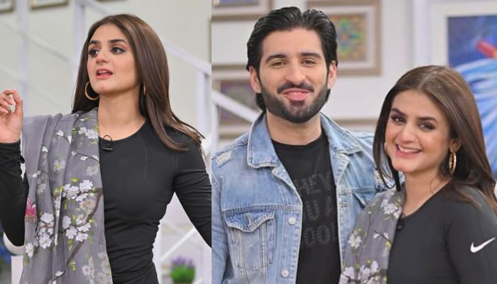 Hira Mani new saree with Nike athletic top raises eyebrows: See Photo