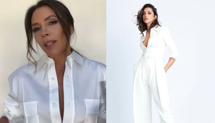 Victoria Beckham cheers for her favourite look on Deepika Padukone