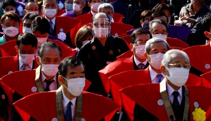 Shinshoji temple in Narita, near Tokyo, Japan, February 3, 2022. Photo: REUTERS