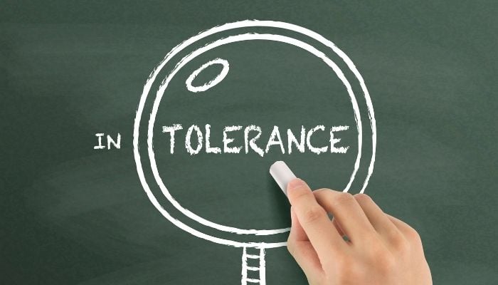 Representational Image titled Tolerance. Photo: Stock/file