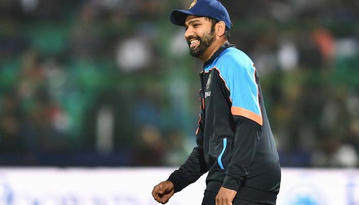 Indias new white-ball skipper Rohit Sharma.— AFP/File