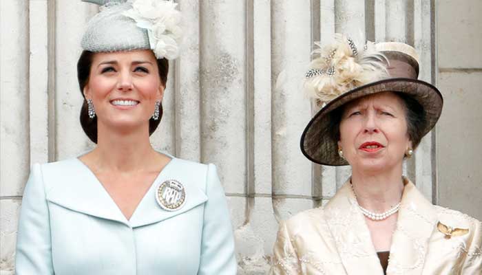 Kate Middleton goes head to head with Princess Anne