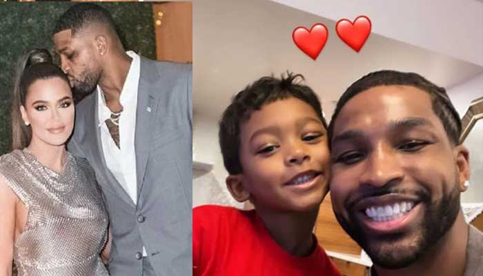 Khloe Kardashians ex Tristan Thompson shares snap with child after cheating scandal