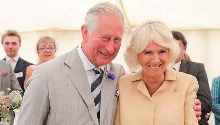 Duchess Camilla reacts after Queen Elizabeth wishes for her to take on the title of Queen