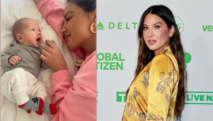Olivia Munn gushes over buttered biscuit baby boy Malcolm in adorable new snap