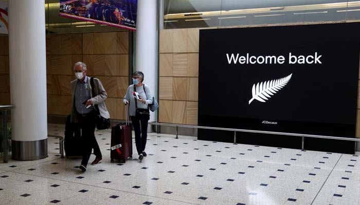 Passengers arrive from New Zealand after the Trans-Tasman travel bubble opened overnight, following an extended border closure due to the coronavirus disease (COVID-19) outbreak, at Sydney Airport in Sydney, Australia, October 16, 2020.— Reuters/File