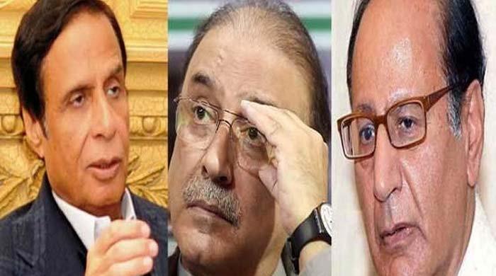 Asif Zardari meets Chaudhry brothers, discusses no-confidence motion against govt: sources