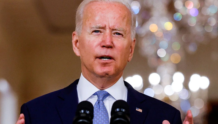 US President Biden said there will be no gas pipeline if Russia invades Ukraine. File photo