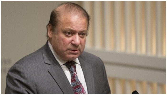 PML-N Supremo Nawaz Sharif. Photo: AFP