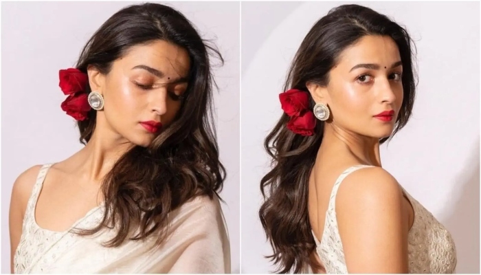 Alia Bhatt makes jaws-drop in white silk saree as she promotes ‘Gangubai Kathiawadi’