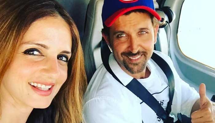 Hrithik Roshan drops sweet comment on Sussanne Khans workout video