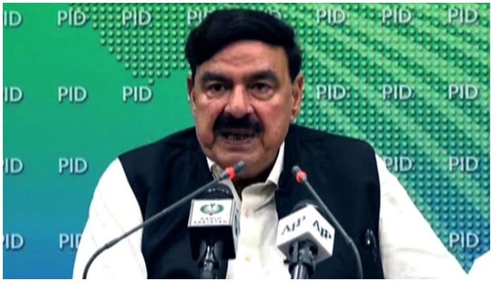 Interior Minister Sheikh Rasheed. Photo: PID