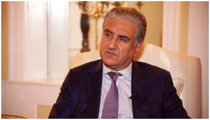 Pakistans Foreign Minister Shah Mahmood Qureshi speaks with AFP on the sidelines of the high-level 76th session of the UN General Assembly in New York on September 20, 2021.— AFP/ Celine Gesret