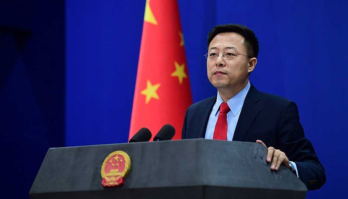 Chinese Foreign Ministry spokesman Zhao Lijian. — Xinhua News Agency