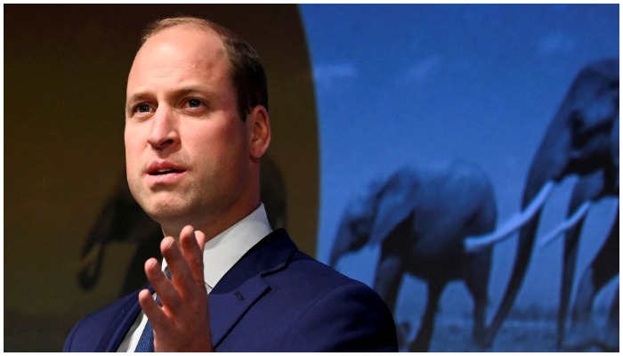 Britains Prince William, Duke of Cambridge, delivers a speech at the Tusk Conservation Awards in London, Britain, November 22, 2021. Photo: Reuters