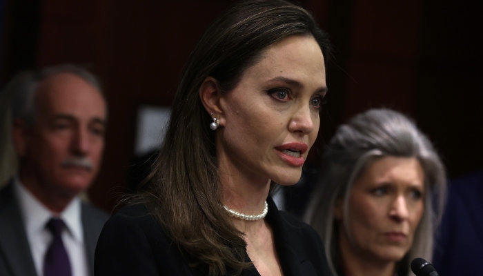Angelina Jolie delivers emotional speech at U.S. Capitol, presses for domestic violence law