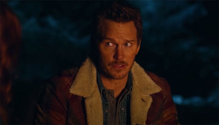 Chris Pratt is speechless as he shares Jurassic World Dominion trailer
