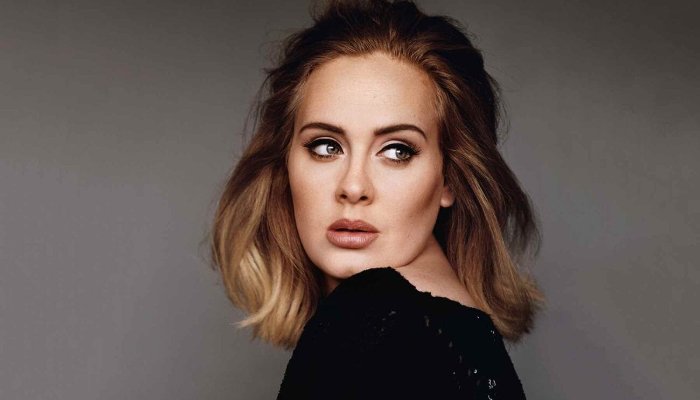 Adele hilariously refuses to address questions about engagement