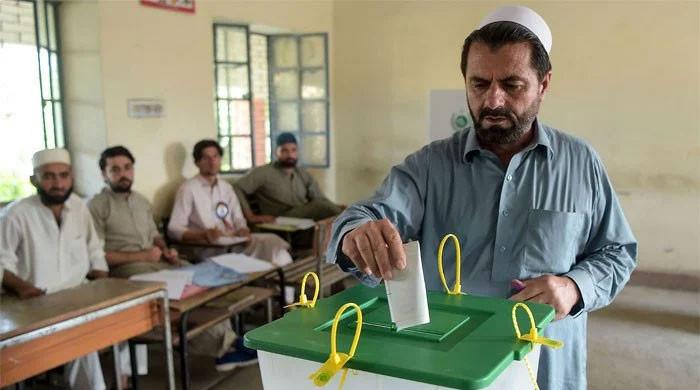 Re-polling underway in 13 districts for LG elections in Khyber Pakhtunkhwa