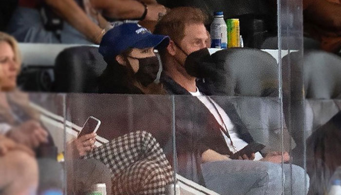 Prince Harry spotted with Princess Eugenie as he attends his first Super Bowl
